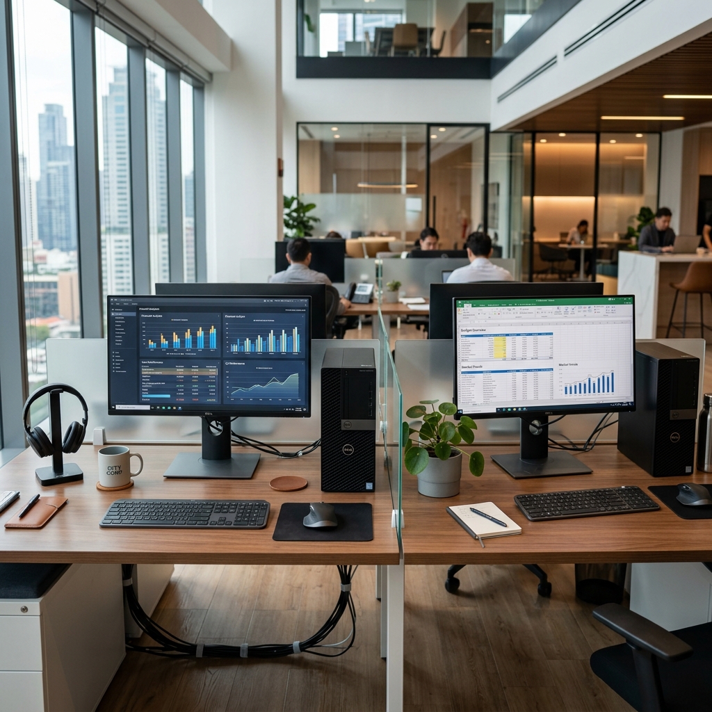 Fornitura computer desktop per ufficio a Vicenza, Padova e Verona