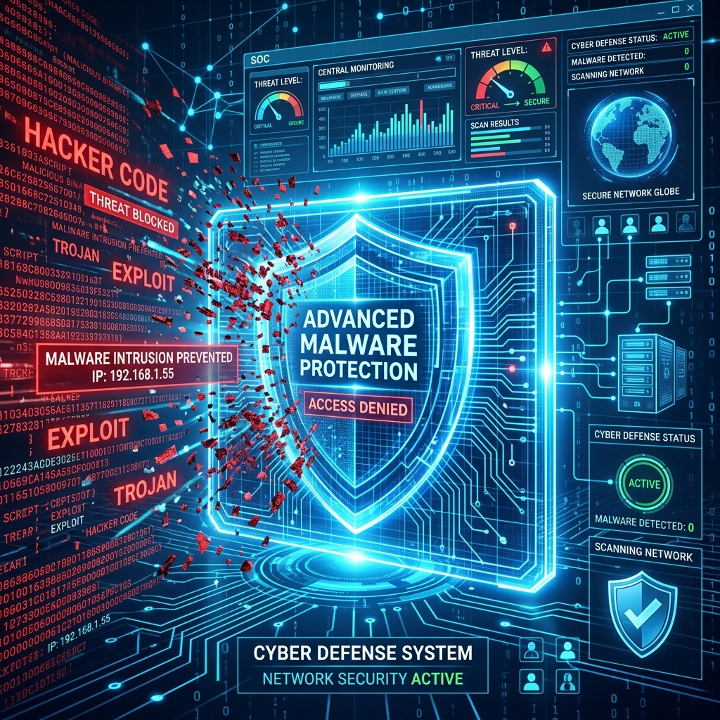 Soluzioni software anti-malware e anti-ransomware per aziende a Vicenza, Padova e Verona